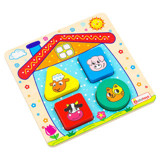 Alatoys. Сортер 'Домик' 1