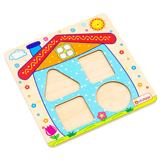 Alatoys. Сортер 'Домик' 3