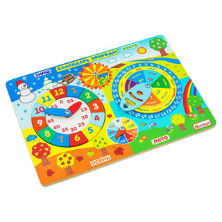 Alatoys. Бизиборд 'Календарь природы' 2