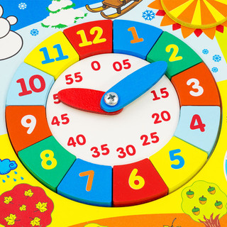 Alatoys. Бизиборд 'Календарь природы' 7