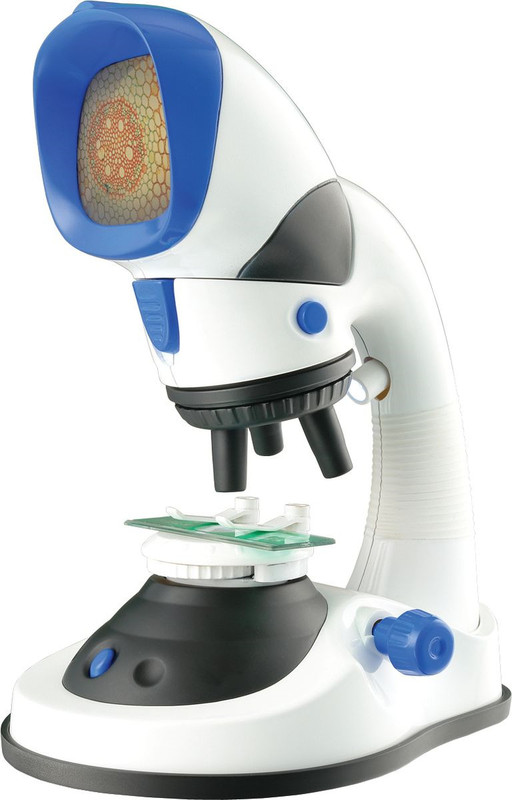 Набор для опытов и экспериментов EduToys Microscope Микроскоп, белый