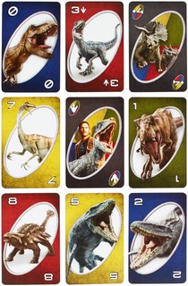 Настольная игра UNO Уно Мир Юрского Периода 2