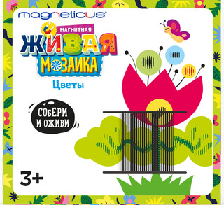Magneticus. Анимированная магнитная мозаика Цветы 3