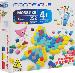 Magneticus Мозаика 20 этюдов, цвет мультицвет