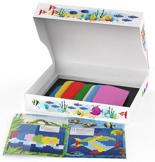 Мягкая магнитная мозаика Magneticus, 7 цветов, 252 элемента 3