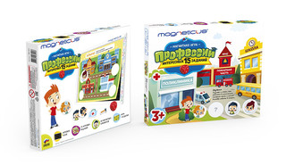 Обучающий набор 'Профессии', Magneticus 3