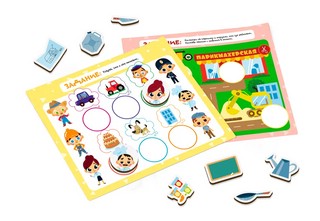 Обучающий набор 'Профессии', Magneticus 6