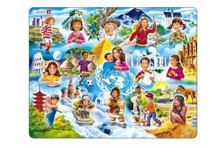 Пазл Larsen Дети разных национальностей