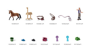 Schleich Игровой набор для мойки лошадей со стойлом 42404 3