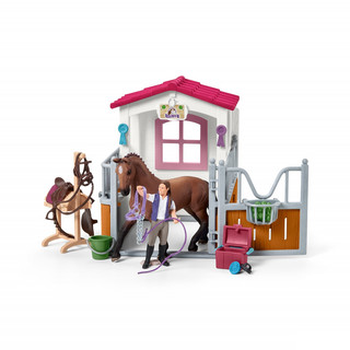 Schleich Игровой набор для мойки лошадей со стойлом 42404 5