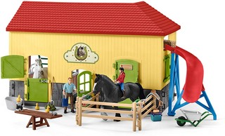 Schleich Игровой набор Конюшня 42485 5
