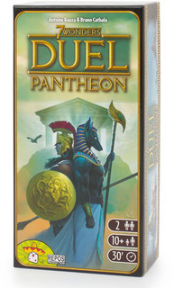 Настольная игра 7 Чудес Дуэль: Пантеон (7 Wonders Duel: Pantheon, дополнение)