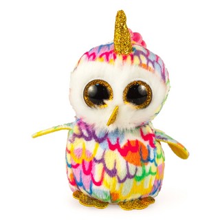 Мягкая игрушка-брелок TY Сова-единорог Enchanted