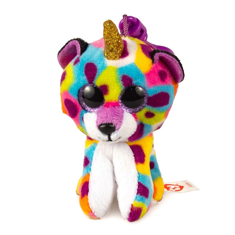 Мягкая игрушка-брелок TY Леопард-единорог Giselle - купить брелок по ...