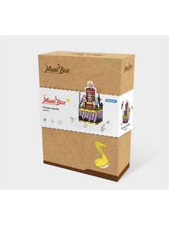 Музыкальная шкатулка Телефонная будка Robotime AM401 3