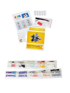 Алмазная мозаика LE100 'Гном и снеговик' 30 х 40 см 2