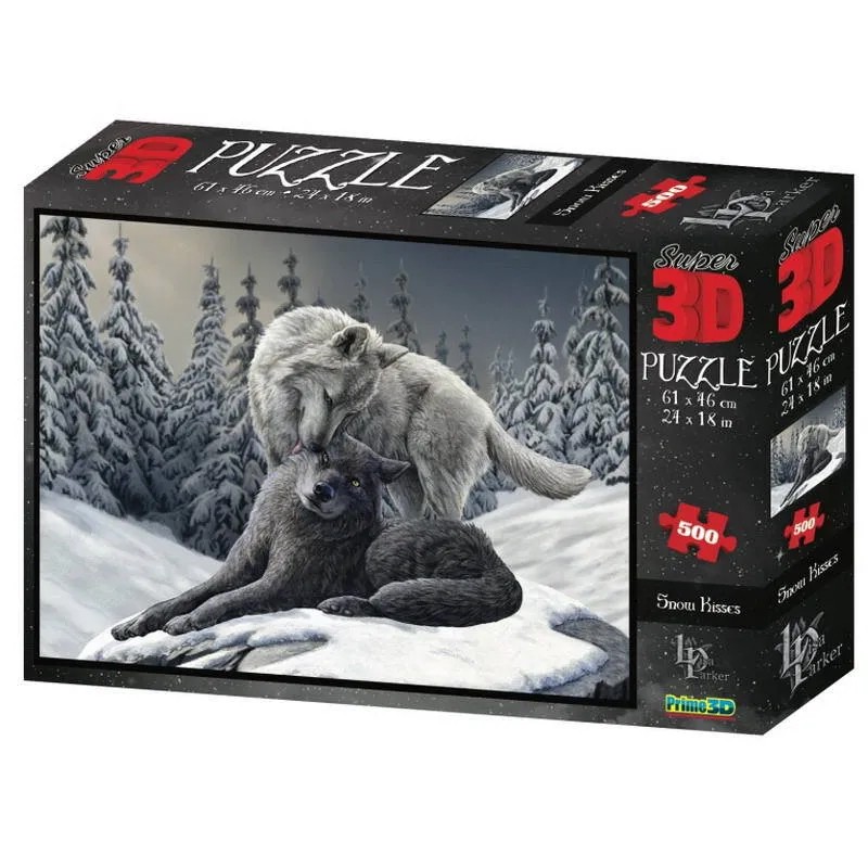 Пазл 3D 'Волки' 500 деталей, Super Prime 3D арт.10346