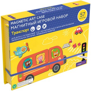 Магнитная игра 'Транспорт' MierEdu (ME034R) 2