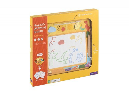 Магнитная доска 'Динозавры' (арт. ME221R) Mieredu, цвет желтый