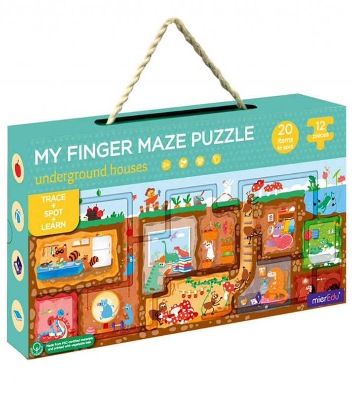 Mieredu. Игровой набор 'Подземные дома'