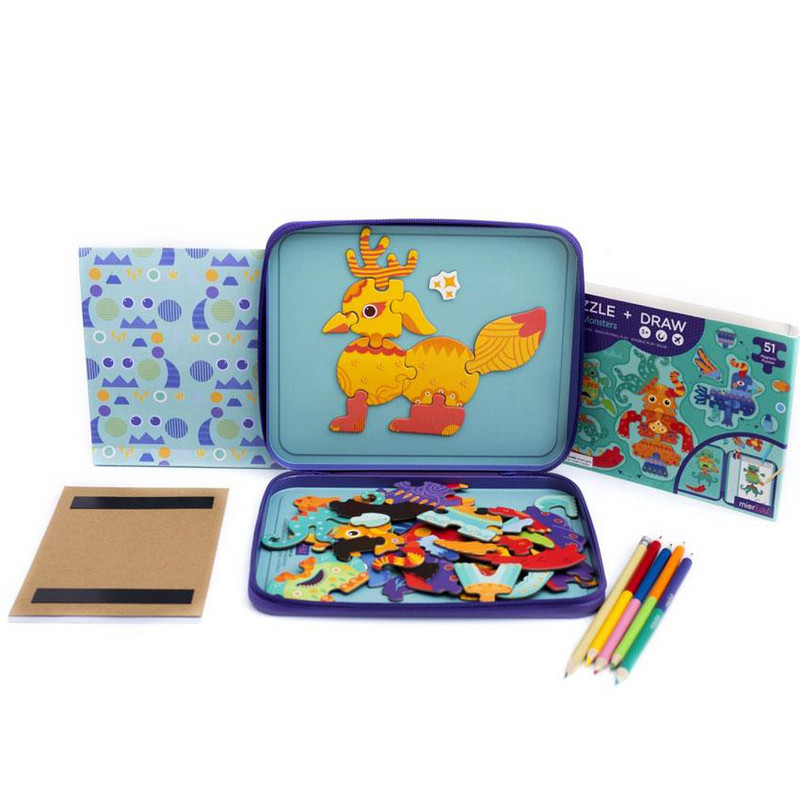 Mieredu. Магнитная игра 'Безумные монстры'