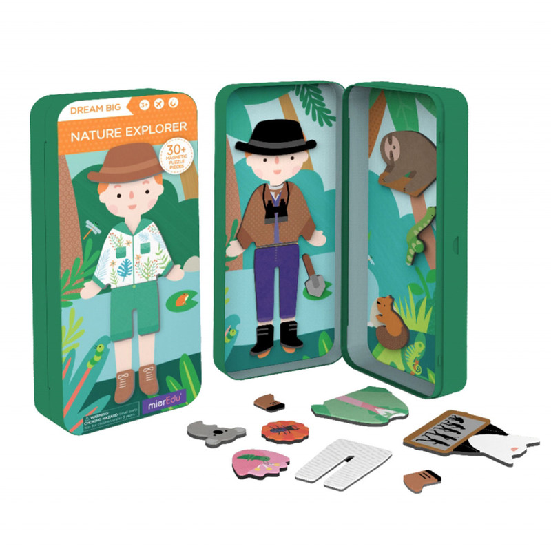 Mieredu. Магнитная игра 'Исследователь природы'