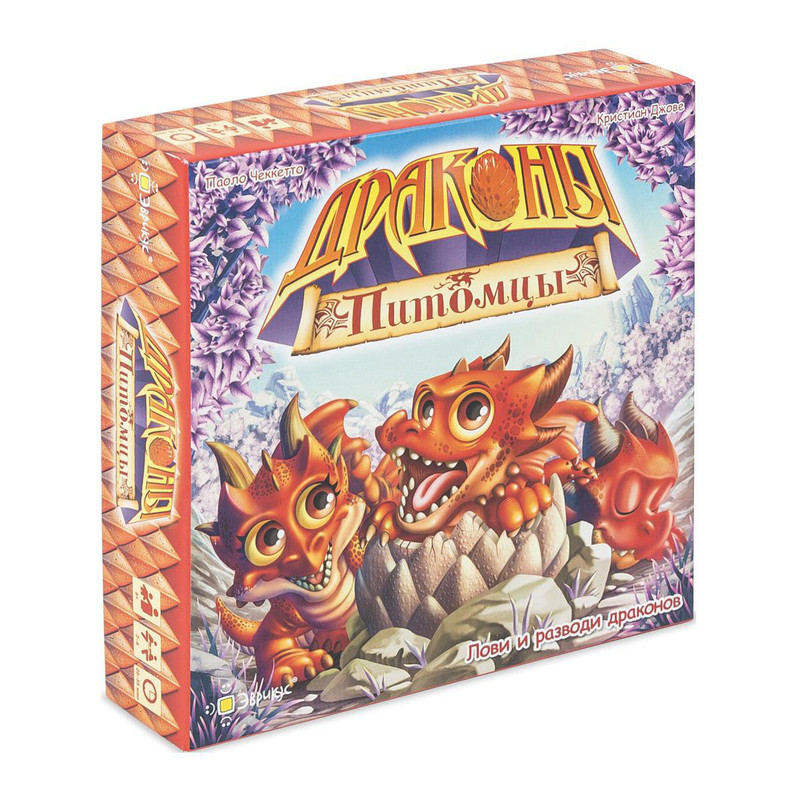 Эврикус Настольная игра Драконы-питомцы