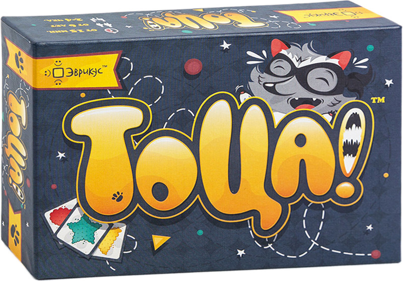 Настольная  игра 'ТОЦА!', Эврикус