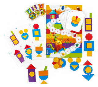 Настольная игра 'Треугольник и компания', Эврикус 3