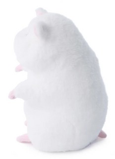 Хомяк, 20 см, белый, Lapkin 3