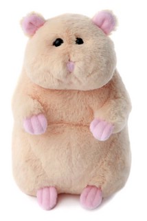 Хомяк, 20 см, персиковый, Lapkin