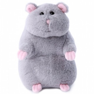 Хомяк, 20 см, серый, Lapkin