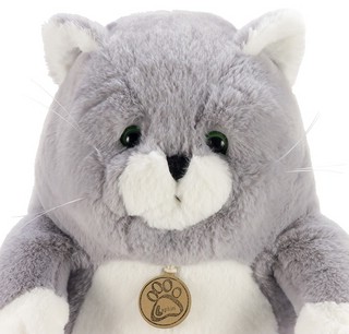 Толстый Кот 20 см, серый, Lapkin 3