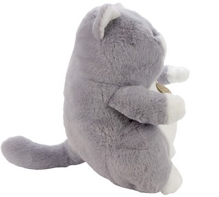 Толстый Кот 20 см, серый, Lapkin 2