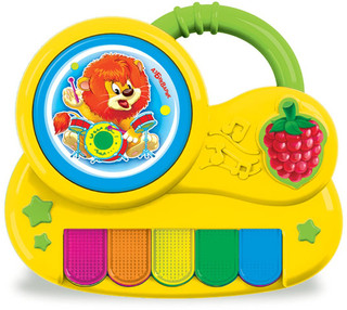 Азбукварик. Пианино с огоньками 'Львенок' 2