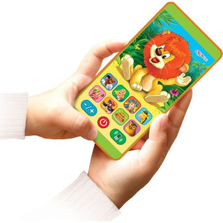 Телефон Азбукварик Песенки мультяшек - Мой друг Львенок, 13.7 см