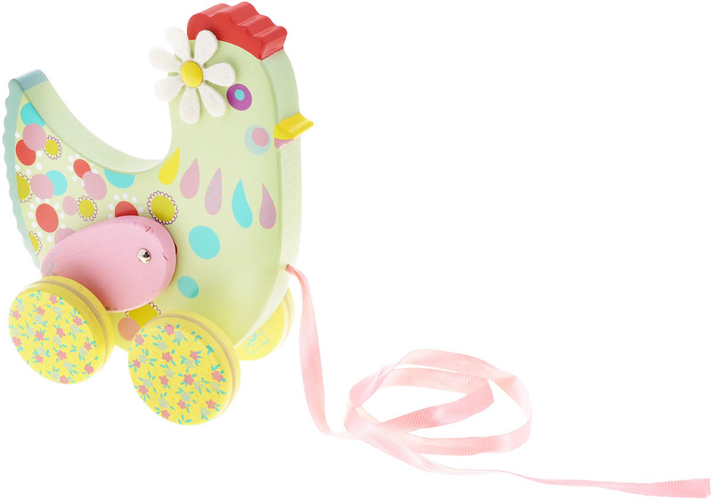 Djeco. Игрушка-каталка 'Курочка Коткотт'