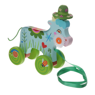 Djeco. Игрушка-каталка 'Корова' 2