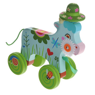 Djeco. Игрушка-каталка 'Корова' 3