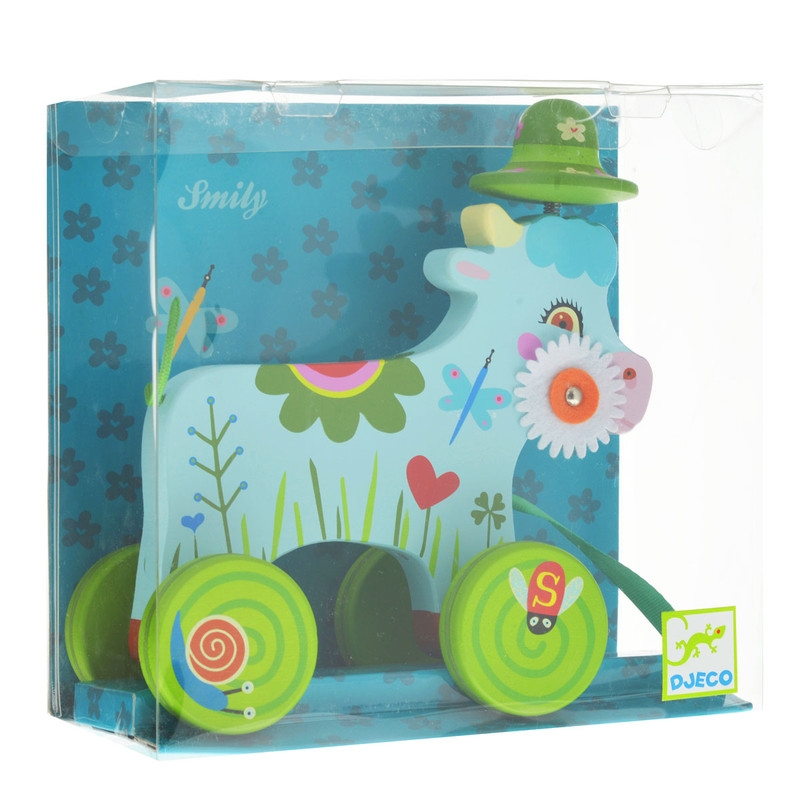 Djeco. Игрушка-каталка 'Корова'