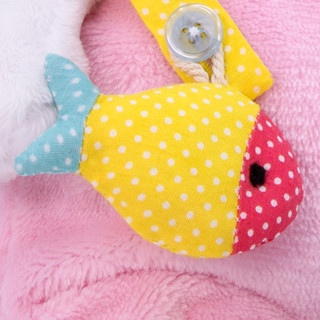 Ли-ли Baby в меховом комбинезоне 20 см 4