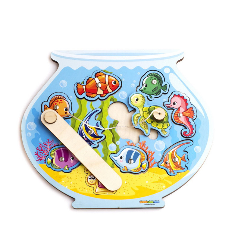 WOODLAND Игровой набор Магнитная рыбалка Аквариум