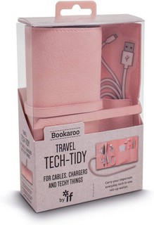 Органайзер для путешественников Bookaroo, иск.кожа, цвет розовый 1