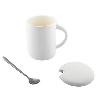 Чашка 'Единорог' 400 мл с крышкой и ложечкой 3