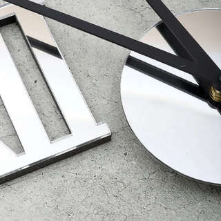 Часы настенные 3D самоклеящиеся, Римские, 70-120 см, Эврика 3