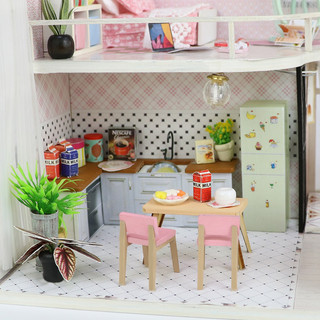 Румбокс 'Розовый лофт' Интерьерный конструктор 5