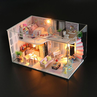 Румбокс 'Розовый лофт' Интерьерный конструктор 3