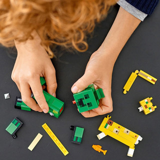 LEGO Большие фигурки Крипер и Оцелот 4