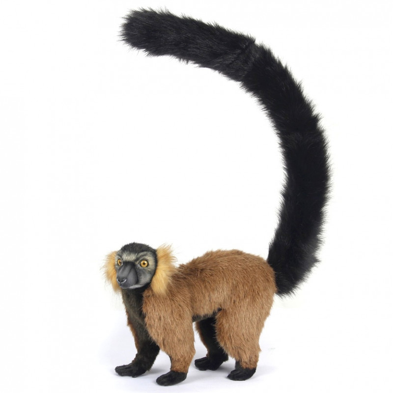 Мягкая игрушка Hansa Красный лемур, 43см 