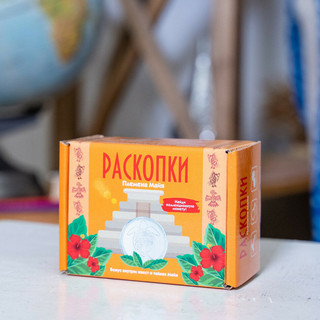 Набор для проведения раскопок с монетами 'Племена Майя' 10